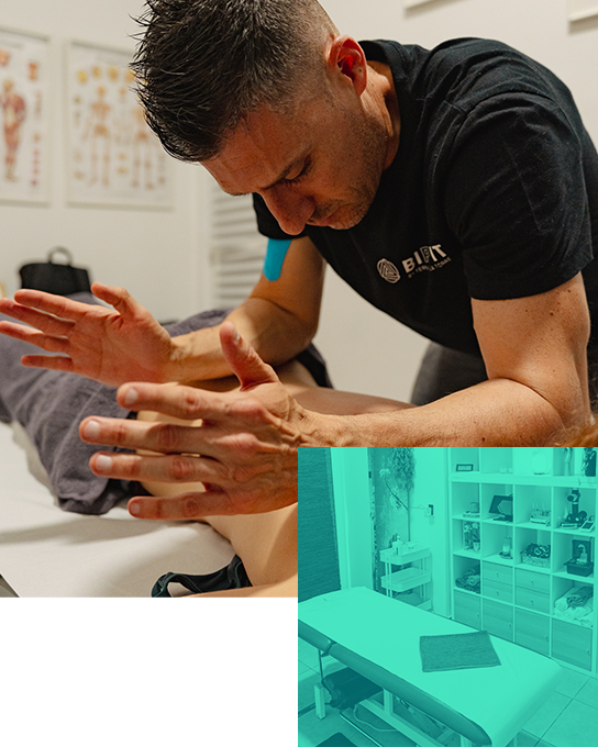 Birefit - Fernando de la Torre realizando quiromasaje